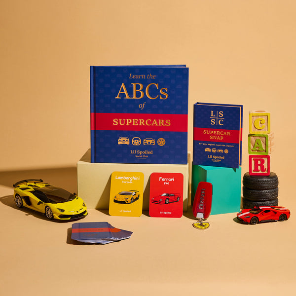 Supercar Learning - Book & Game Bundle (2-Piece Set)