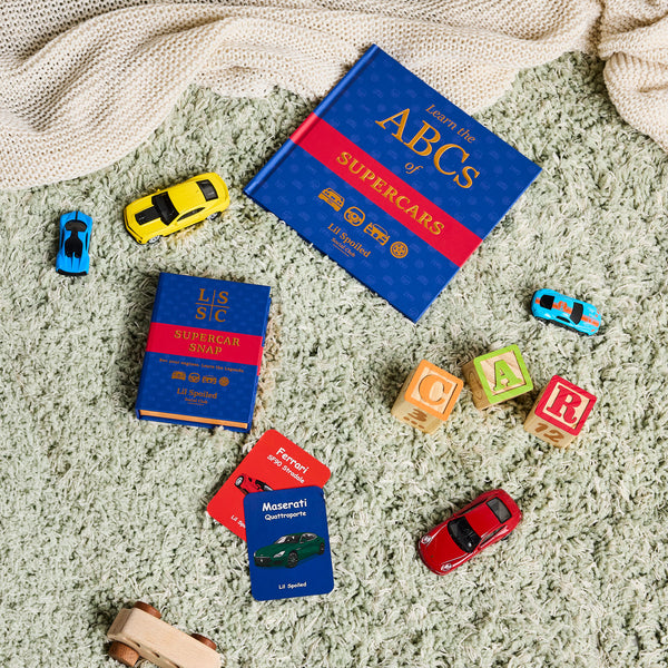 Supercar Learning - Book & Game Bundle (2-Piece Set)
